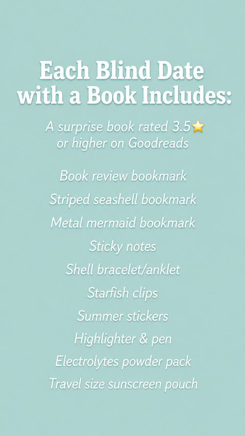 Blind Date with a Book | Lets go to the beach collection